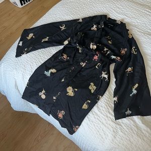 Cynthia Rowley Zodiac Robe XS/S